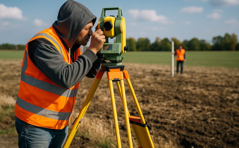 Fachowiec od geodezji podczas budowy – {kiedy jego pomoc jest niezbędna